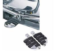 Rest Pedal Motorcycle Foot-Peg Foot Rests For Harley For SOFTAIL FXST, DYNA, FXWG, FXR, XL Pedals Footrests Accessories(Silver)