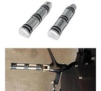 Rest Pedal Motorcycle Footboard Foot Peg Pedal Accessories Rider Foot Rest Footpegs For Harley For Iron 883 XL883N 2009-2015 2014 2013 2012 2011 2010(Silver)