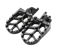 Rest Pedal Motorcycle Footpegs For H-ONDA CR 125R CR 250R 2002-2007 2006 2005 2004 2003 Rest Footpegs Foot Pegs Rests Pedals Accessories(Black- Silver)