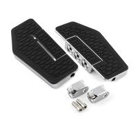 Rest Pedal Motorcycle Front Floorboards Hex Footpegs For H-ONDA VT1100C2 For Shadow Saber 2000 2001 2002 2003 2004 2005 2006 2007 Footrests Pedal(Silver)