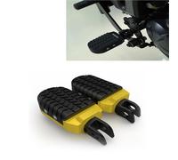 Rest Pedal Motorcycle Front Footrest For H-ONDA XL750 TRANSALP 2023-2024/MONKEY125 2020 2021 2022 2023 2024 Foot Pegs Rest Pedals Accessories(Yellow)