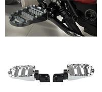 Rest Pedal Motorcycle Front Rider Footrests Foot Rest Peg Pedals For DUCATI Diavel/Diavel S 2011-2023 2022 2021 2020 2019 2018 2017 2016(Silver)