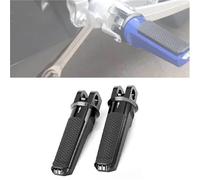 Rest Pedal Motorcycle Pedal Rest Front Foot Pegs Footrests For H-ONDA CB1000R 2008-2016 2015 2014 2013 2012 2011 2010 2009(Black- Silver)
