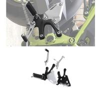 Rest Pedal Motorcycle Pedals Bracket For Kawasaki Z900 ABS 2017-2024 2023 2022 2021 2020 2019 2018 Footrests Front Foot Pegs