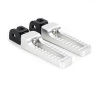 Rest Pedal Motorcycle Rear Foot Pegs Pedals Rest Footrest For H-ONDA CB600F Hornet 2007-2015 2014 2013 2012 2011 2010 2009 2008(Silver)