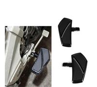 Rest Pedal Motorcycle Rider Floorboards Driver Footboard For H-ONDA Gold Wing GL1800 Goldwing GL 1800 F6B 2001-2021 2022 2023 Front Foot Rest Wide Footrest(Black- Silver)