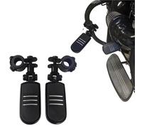 Rest Pedal Motorcycles Pedal Mount Clamp Footrest For Harley For H-ONDA Street Glide For Road King For Electra For Davidson Dyna 1" 1-1/4" Highway Foot Pegs