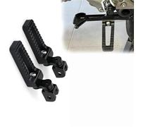 Rest Pedal Parts Accessories For H-ONDA CBR250R 2011-2014 2013 2012 Motor Pegs Rest Footpegs Front Foot Pegs Footrests(Black- Silver)