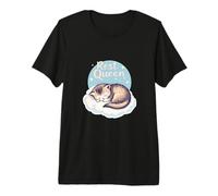 Rest Queen Sleeping Cat Lover's Dream Premium T-Shirt