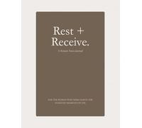 Rest + Receive.: A Sermon Notes Journal