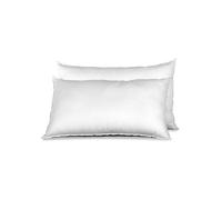 Rest Relax 2 Pack Deep Sleep Pillows, Hollow Fibre Filling for Comfortable Sleep in White Rest Relax White