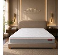 Rest Relax 3Ft Single Hybrid Reflex Foam Pocket Sprung Mattress, Visco Therapy Harmony Support 2000, Orthopaedic Support, 24Cm / 10" Deep
