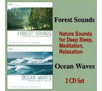 Rest & Relax Artist Series: Robbins Island Music Artists - Forest Sounds & Ocean Waves - 2 CD SET (Nature Sounds, Deep Sleep Music, Meditation, Relaxation Ocean Sounds of Nature)