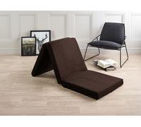 Rest Relax Badenia 3pcs Day Bed Futon Z Bed Folding Mattress in Brown | Size: Small Single Rest Relax Brown Small Single
