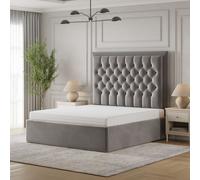 Rest Relax High-Memory Foam Mattresses 5 Zone Mattress in White | Size: Double Rest Relax White Double