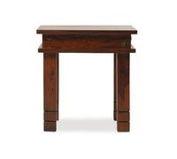 Rest Relax Jaipur Sheesham Chunky Coffee Table 45Cm Wide Brown