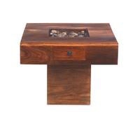 Rest Relax Jaipur Sheesham Pebble Coffee Table Brown