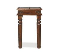 Rest Relax Jaipur Sheesham Thacket Lamp Table in Brown Rest Relax Brown