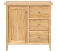 Rest Relax Keswick Oak Hallway Cabinet Beige