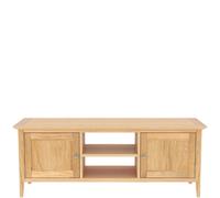 Rest Relax Keswick Oak Plasma Tv Unit Beige