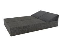 Rest Relax Multi-functional Grey Floor Futon Mattress | Size: Double Rest Relax Grey Double