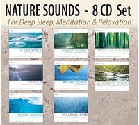 Rest & Relax Nature Artist Series - NATURE SOUNDS 8 CD Set: Ocean Waves, Forest Sounds, Thunder, Nature Sounds with Music, Wilderness Stream, Ocean Sounds, Relaxing Rain, Music for Healing; for Deep Sleep, Meditation, & Relaxation