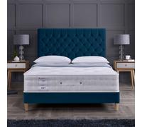 Rest Relax Sicily 1000 Pocket Sprung Tufted Mattress in White | Size: Small Double Rest Relax White Small Double