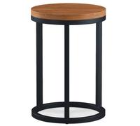 Rest Relax Sierra Acacia Circular Nest Of 2 Tables in Brown Rest Relax Brown