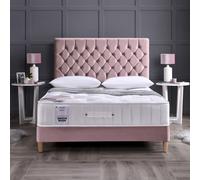 Rest Relax Bella 1000 Pocket Sprung Wool & Silk Mattress in White | Size: Super King Rest Relax White Super King