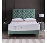 Rest Relax Chatsworth 1000 Lux Pocket Sprung Tufted Mattress in White | Size: Super King Rest Relax White Super King