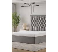 Rest Relax Visco Therapy 19cm Premier Sprung Mattress Enhanced Support Stability in White | Size: Single Rest Relax White Single