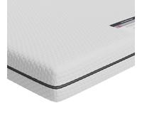 Rest Relax Visco Therapy Thrive Kids 15cm Cool Blue Foam Mattress Cooler Sleep in White | Size: EU Double Rest Relax White EU Double