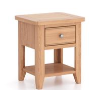 Rest Relax Windham Natual Oak Lamp Table in Light Oak | Size: Z Rest Relax Light Oak Z
