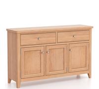 Rest Relax Windham Natual Oak Large Sideboard in Light Oak Rest Relax Light Oak L
