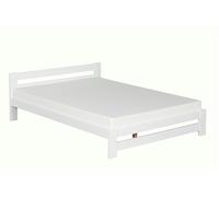 Rest Relax Wooden Xiamen Bed, Minimalist Slatted Bed Frame in White | Size: Single Rest Relax White Single