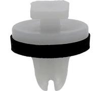 Restagraf Front & Rear Trim Fasteners - Compatible with Citroën C3 Aircross, Vauxhall Crossland X, Mokka II - Ref 130136-15 Pieces White/Black