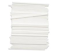 RESTALLADNWEST 100pcs Lollipop Sticks, Lolly Stick Paper Rods, Cake Pop Sticks, Length 7.3cm for Making Lollipops, Cake Pops, Candy, Chocolates, Cookies