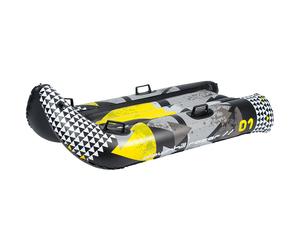 Restart® Inflatable Sledge Downhill Racer Noir 149x75x44 cm