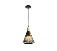 Restaurant Bar Café,Hanging Light,Three Heads LED During Lighting,E27 Nordic Boutique Decoration Concise Iron Art Chandelier Lighting-Black. Single Head