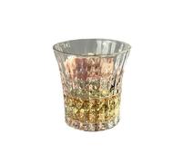Restaurant diamond glass bubble fruit juice milk cold drink glass-260ml/8.5oz.