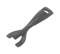 Restaurant Grade Cast Iron Tongs for Steak Handling Barbecue Plate Clip Grip Food Service Utensils Professional Grill Accessories