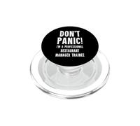 Restaurant Manager Trainee PopSockets PopGrip for MagSafe