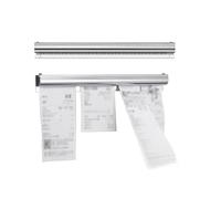 Restaurant order holder Kitchen Ticket Holder, Catering Ticket Holders for School Canteens, 20cm 30cm 40cm 50cm 60cm 70cm 80cm 90cm 100cm 120cm with Adhesive Tab(L 80 cm/31.5in)