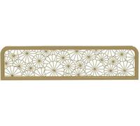 Restaurant Partition Panels - Iron Desk Divider with Half Wall Design for Workspace Privacy - Ideal for Cafés and Offices