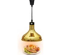 Restaurant Suspended Infrared Food Heating And Holding Lamp(Gold)