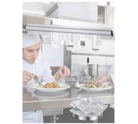 Restaurant Ticket Holder Strip - Organize Orders Efficiently for Kitchen and Takeaway Management