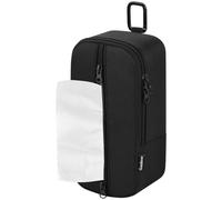 Restaurant Tissue Holder, Waitress Tissues Storage Case, Restaurant Bar Waitstaff Napkin Organizer Adjustable Tissue Dispenser with Belt Buckle & Carabiner for Waiter Server Makeup Artist Bartender