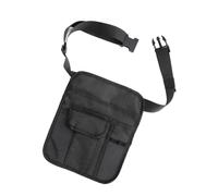 Restaurant Waiter Waist Money Pouches Bag Serving Apron Check Holder with Multiple Pockets Adjustable Belt for Waitress