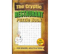 Restaurant Word Search and Sudoku Puzzle Book: Puzzle Book with easy to read print about Restaurant, Cooking, Food and more [6x9] inches, 110 pages | ... Perfect for holidays, gifts and free time.