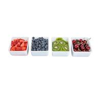 Restaurantware-CADDY INSERT ONLY: Bar Lux 1.6 Pint Insert For Condiment Dispenser, 1 Replacement Insert For Garnish Caddy - Condiment Caddy Sold Separately, Sturdy, White Plastic Tray Insert